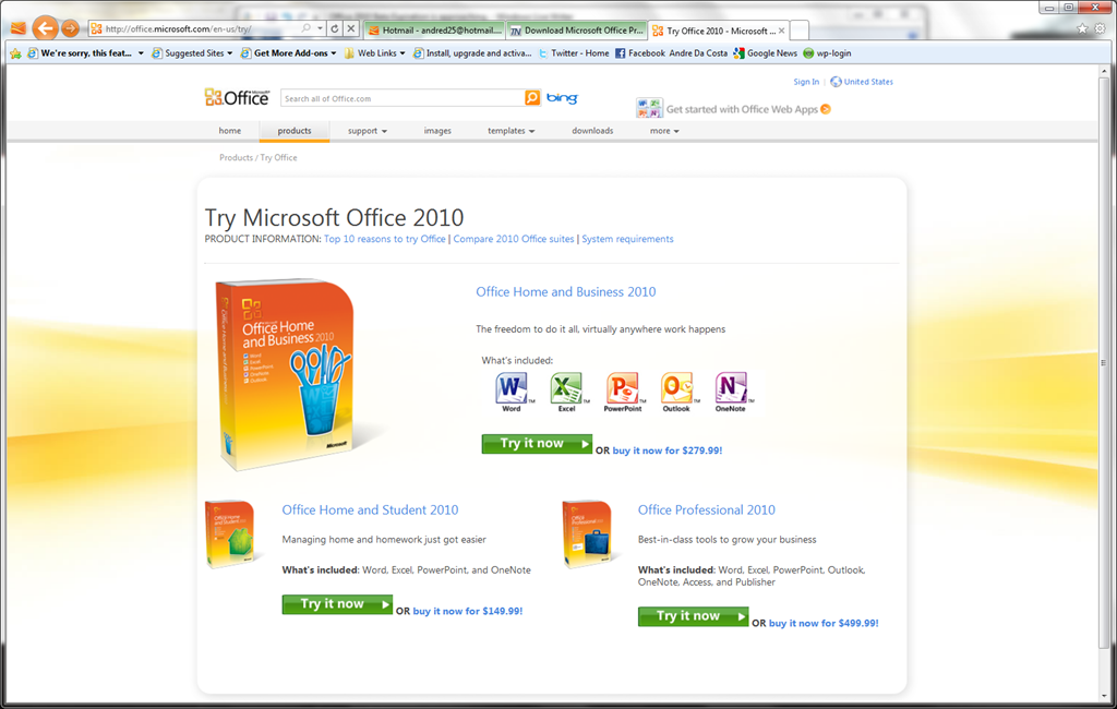 office 2010 key. Microsoft Office 2010 Trial