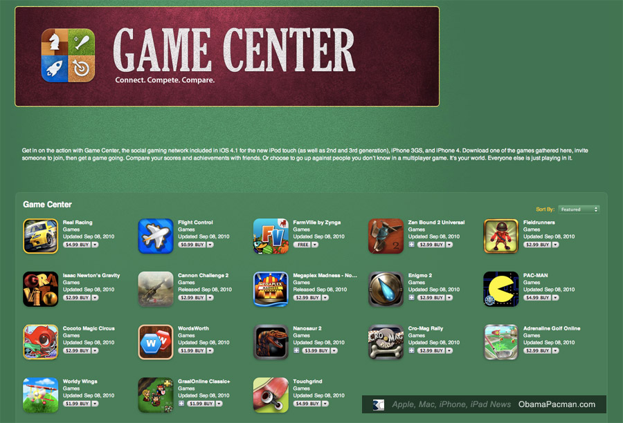 iOS 4.2 New Features: Game Center