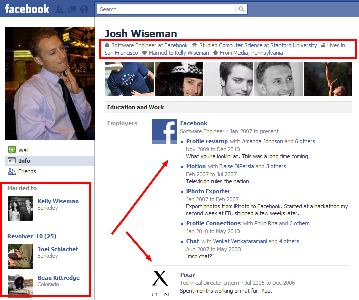 facebook page layout. New Facebook Page Layout.