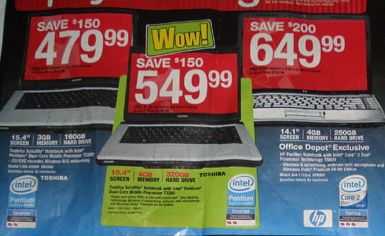 Black Friday: Toshiba Satellite L305-S5894 for $479 at Office Depot