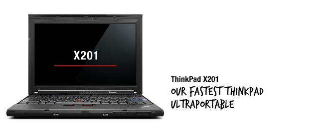 Lenovo ThinkPad X201i with Core i3 Appears