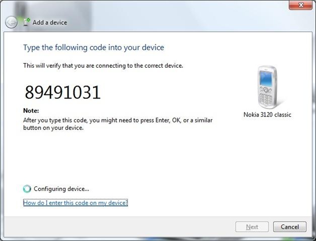 How to use Bluetooth Devices in Windows 7
