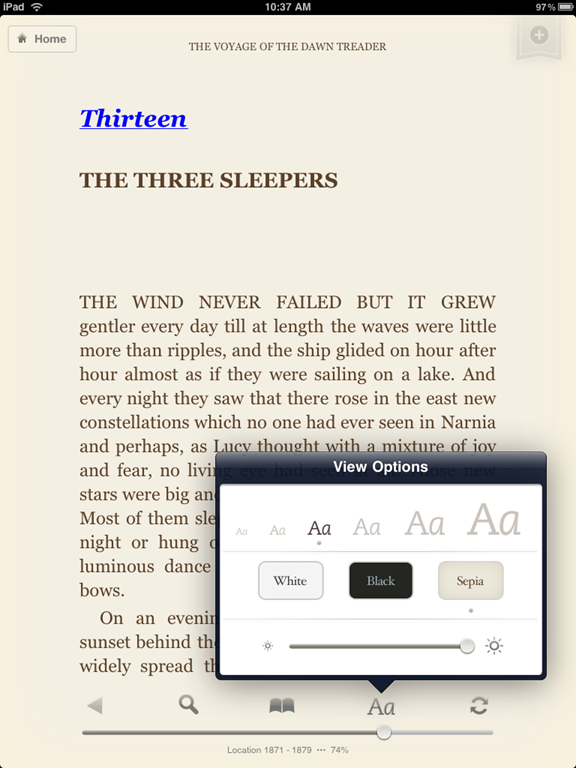 Với ứng dụng mới nhất từ Amazon, bạn có thể đọc sách trên iPad mà không cần sử dụng Kindle. Chỉ với một cú nhấp chuột, hữu ích và dễ dàng để sử dụng, Kindle đem lại trải nghiệm đọc sách tuyệt vời cho bạn. Click vào hình ảnh bên dưới để tìm hiểu thêm về ứng dụng Kindle trên iPad.
