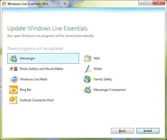 Installer windows live messenger gratuitement