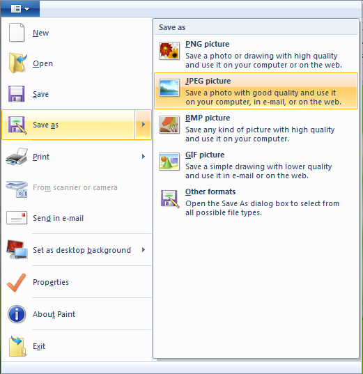 windows 7 screenshots