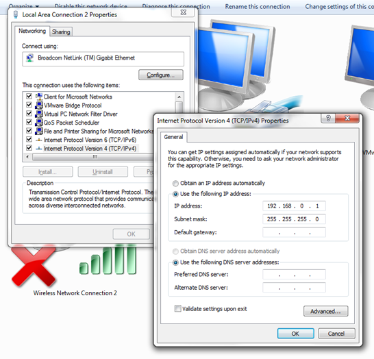 change printer ip address windows 7