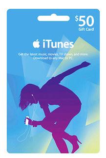 $50 iTunes Gift Card 