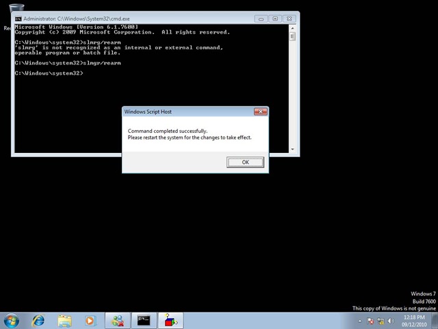 windows 7 rearm