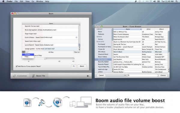 how to boost volume on mac