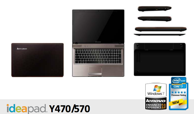 Lenovo IdeaPad Y470 and Y570 Updated For High Performance