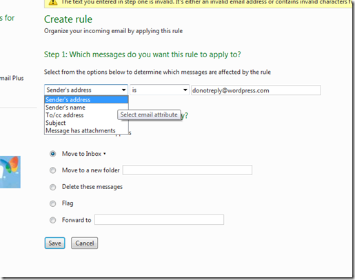 hotmail inbox command authenticate plain