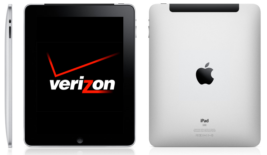 iPad Also Coming to Verizon with Built-in 3G