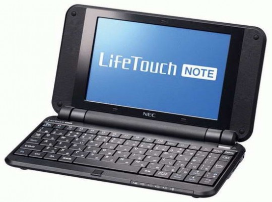 NEC LifeTouch Note Netbook 2 540x401