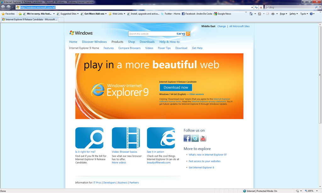 portable internet explorer 9