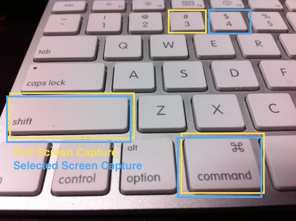 Screen Shot Shortcut Keys