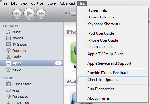 update itunes windows