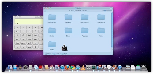 screenshot on mac desktop