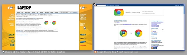 Tab Overview in Chrome 11
