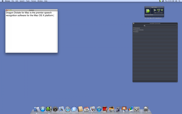 Dragon Dictate for Mac