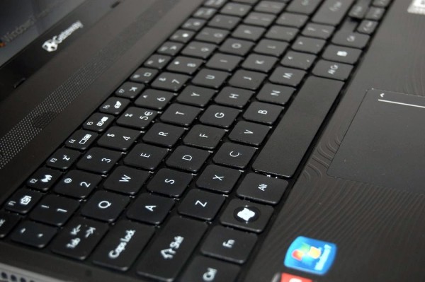 Gateway NV51B05u Review - Keyboard