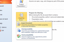How to remove notes from powerpoint