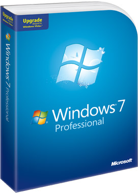 Windows 7 Professional box