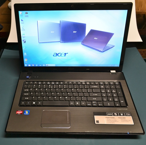 Acer Aspire 7552G 6436 Review Video