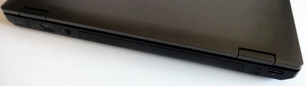 HP ProBook 6560b Review - Rear