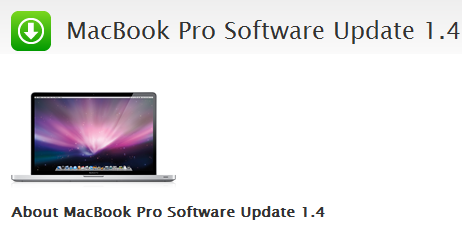 where to find macbook software update