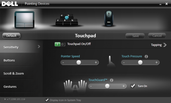 Dell Latitude E5420 Mouse Configuration