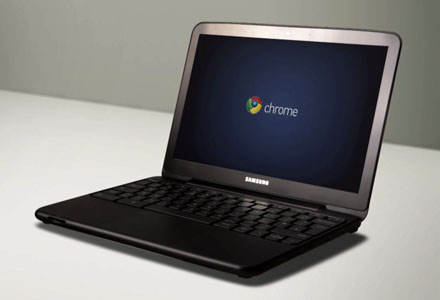 Samsung Chromebook Titanium Silver