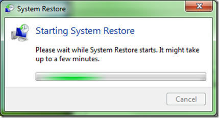 How to system restore 
