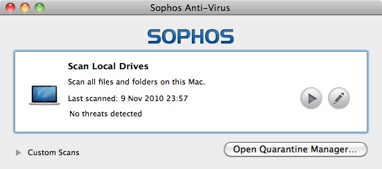 Sophos Anti-Virus for Mac