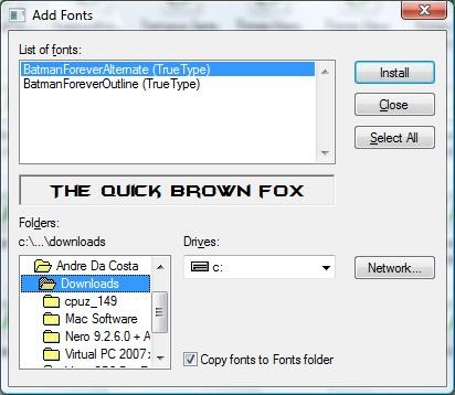 Add font Vista