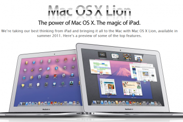Mac OS X Lion Update