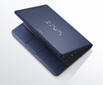 vaio laptop blue