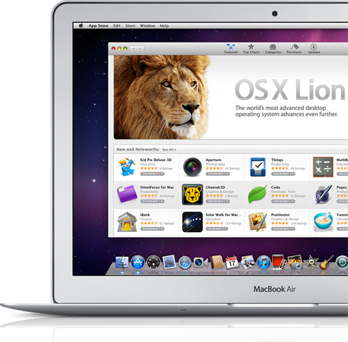 mac os x lion release date