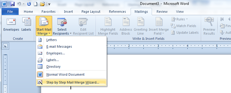 mail merge in word 2011 for mac