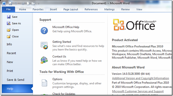 Office 2010 32 bit or 64 bit