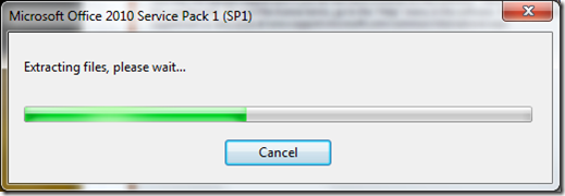 Office 2010 SP1 Installation