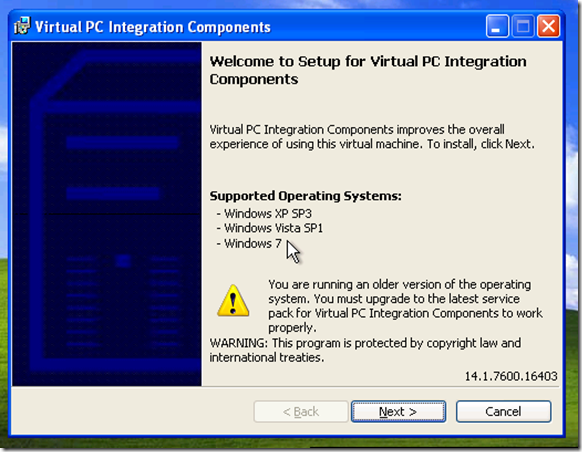 virtual pc software