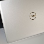 Dell XPS 15z half open standing up