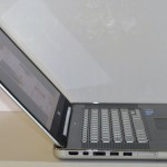 Dell XPS 15z open full angle