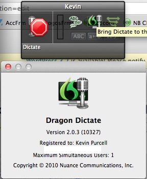 Dragon Dictate 2.0 for Mac