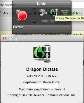 dragon dictation software for mac