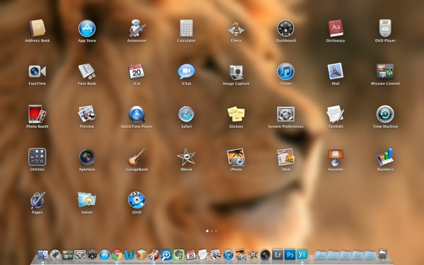 LauncPad in OS X Lion