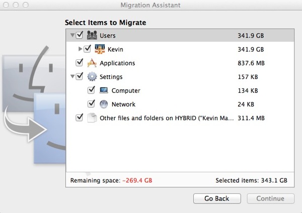 How to Use OS X Migration Assistant to Set Up to a New Hard Drive