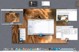 Mission Control in OS X Lion