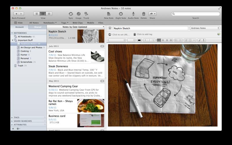 for mac instal EverNote 10.64.4