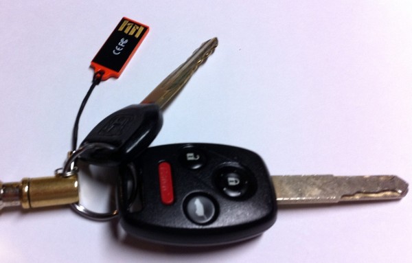 Tuff N Tiny USB Flash Drive on Keychain